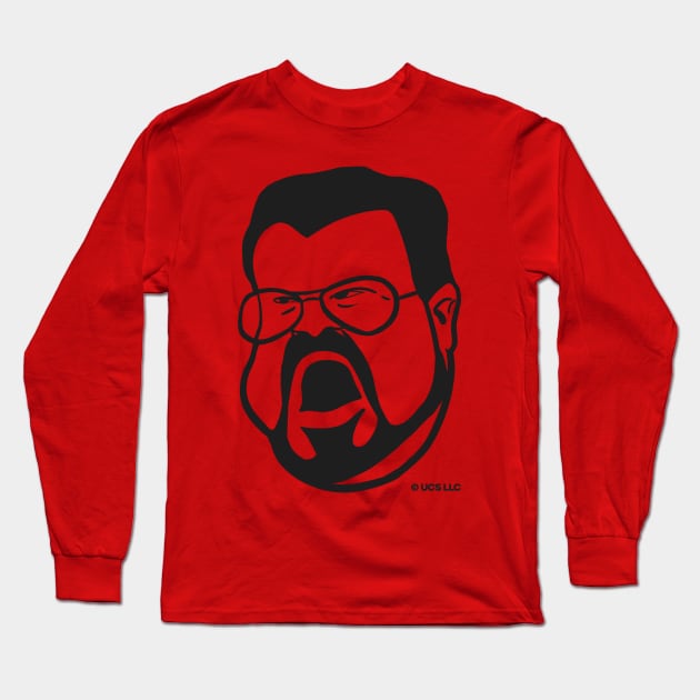 The Big Lebowski Walter Sobchak caricature. Birthday party gifts. Officially licensed merch. Perfect present for mom mother dad father friend him or her Long Sleeve T-Shirt by SerenityByAlex